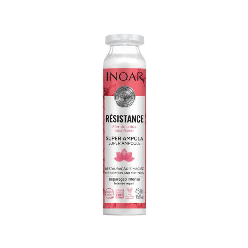 Ampolla INOAR Resistance Flor de Lótus 45ml.-0