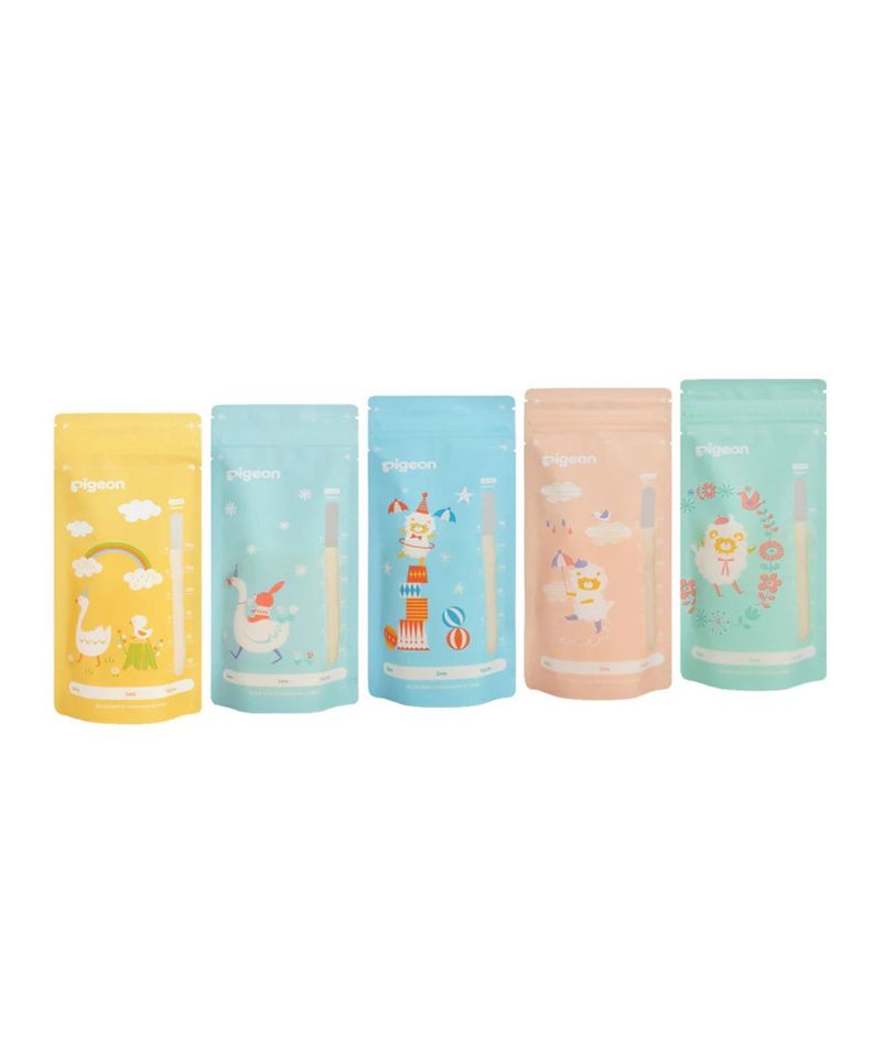 Bolsas Para Almacenar Leche Materna Pigeon - 180ml - 25uds-5