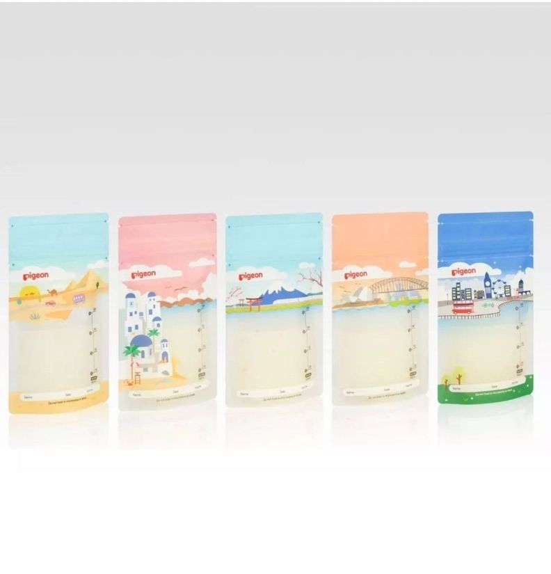 Bolsas Para Almacenar Leche Materna Pigeon - 120ml - 25uds-3
