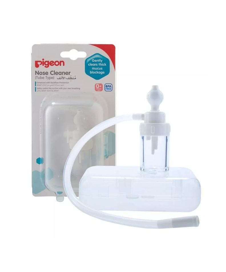 Aspirador Nasal Pigeon Con Deposito Para Bebes Saca Mocos-0