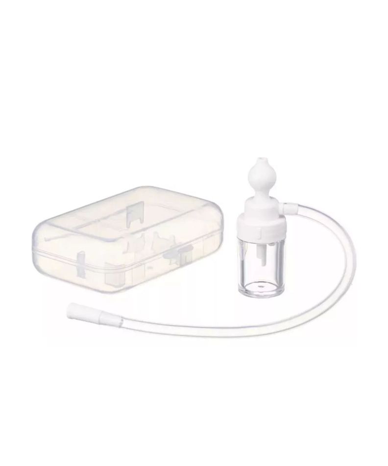 Aspirador Nasal Pigeon Con Deposito Para Bebes Saca Mocos-2