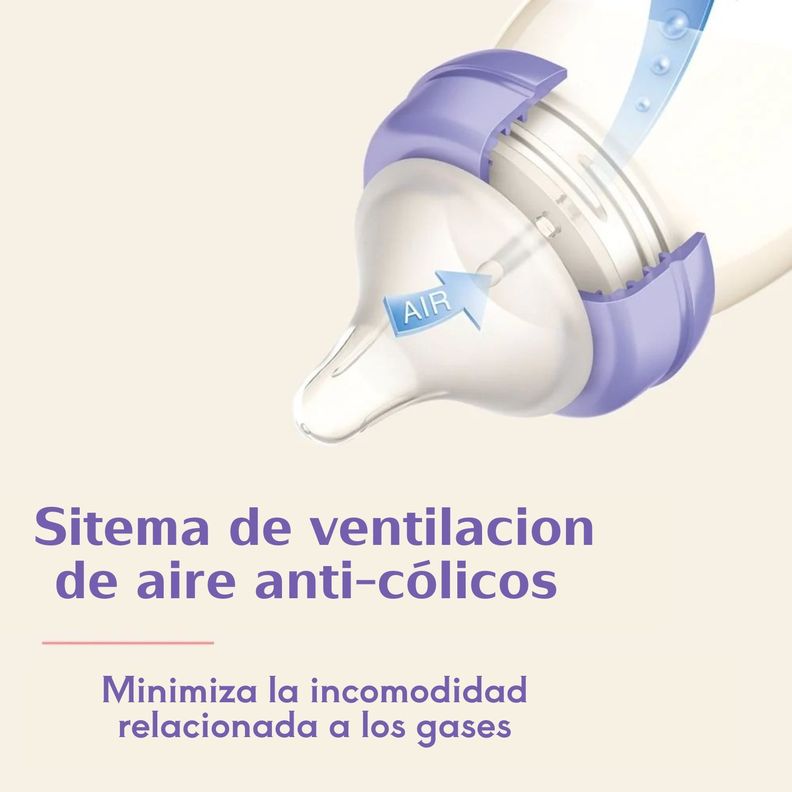 Mamadera Boca Ancha Natural Wave Lansinoh 160ml-2