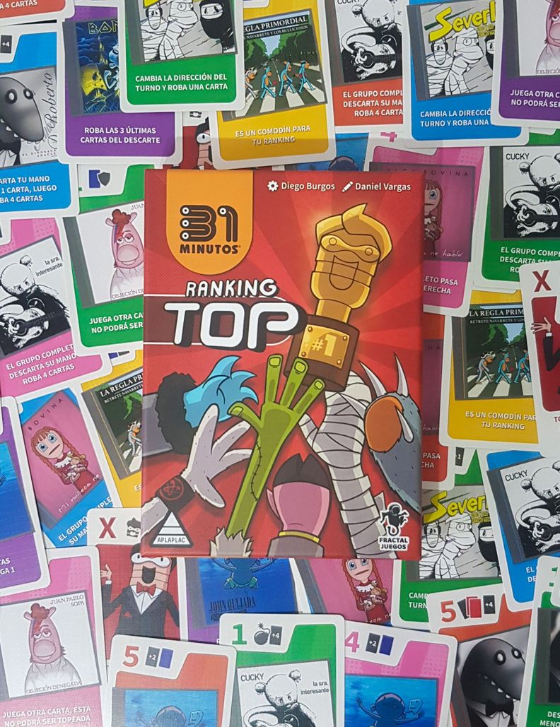 Ranking Top - 31 Minutos - Juego De Mesa - Fractal-4