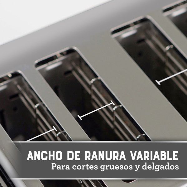 Tostadora Eléctrica 4 Rebanadas De Pan - Oster - Tsstta4540b-1