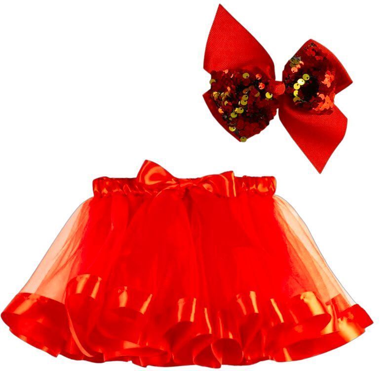 Falda Tutú Navideña: Celebra Con Estilo-0