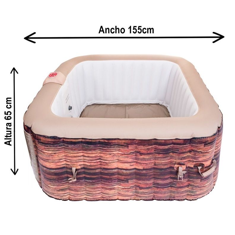Jacuzzi Inflable Sorrento Relax 115, 4 personas-1