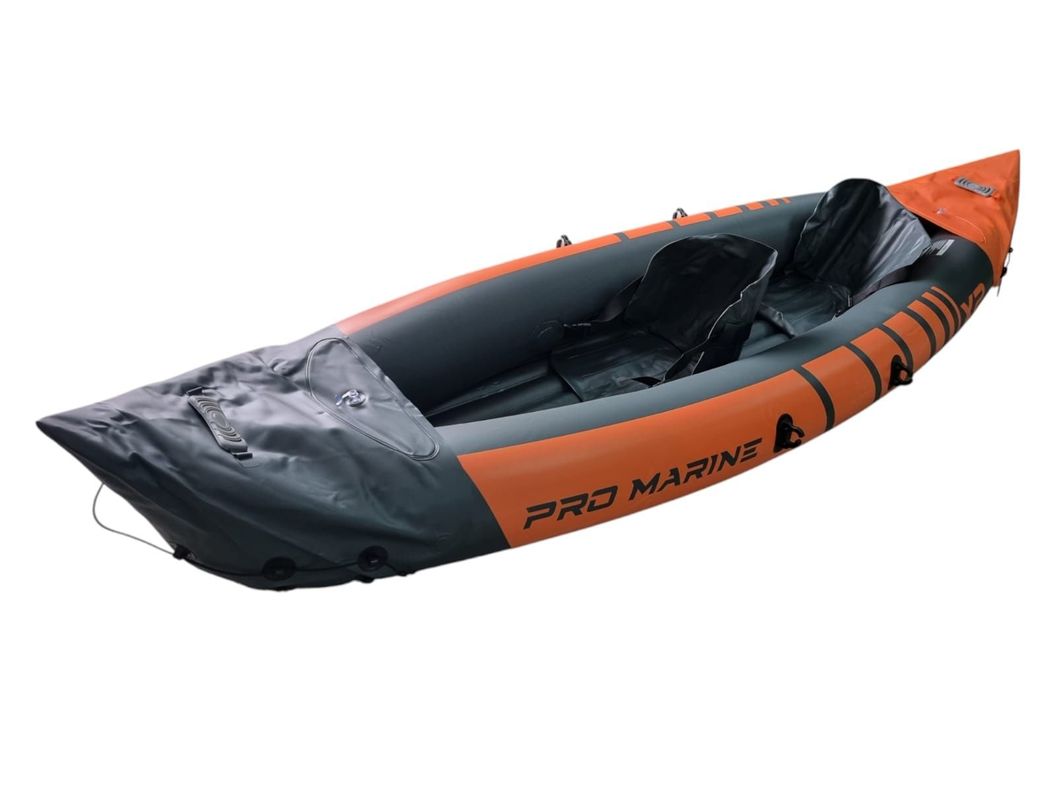 KAYAK PROMARINE PARA 2 PERSONAS GRIS-NARANJO-2
