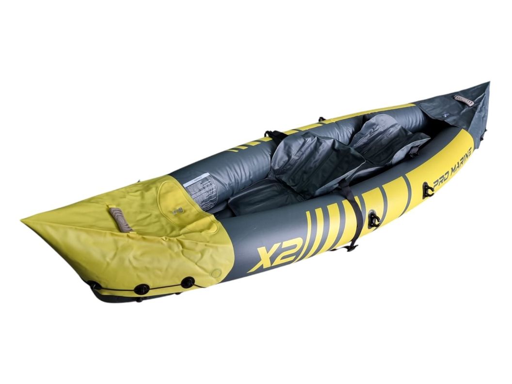 KAYAK PROMARINE PARA 2 PERSONAS GRIS-AMARILLO-2
