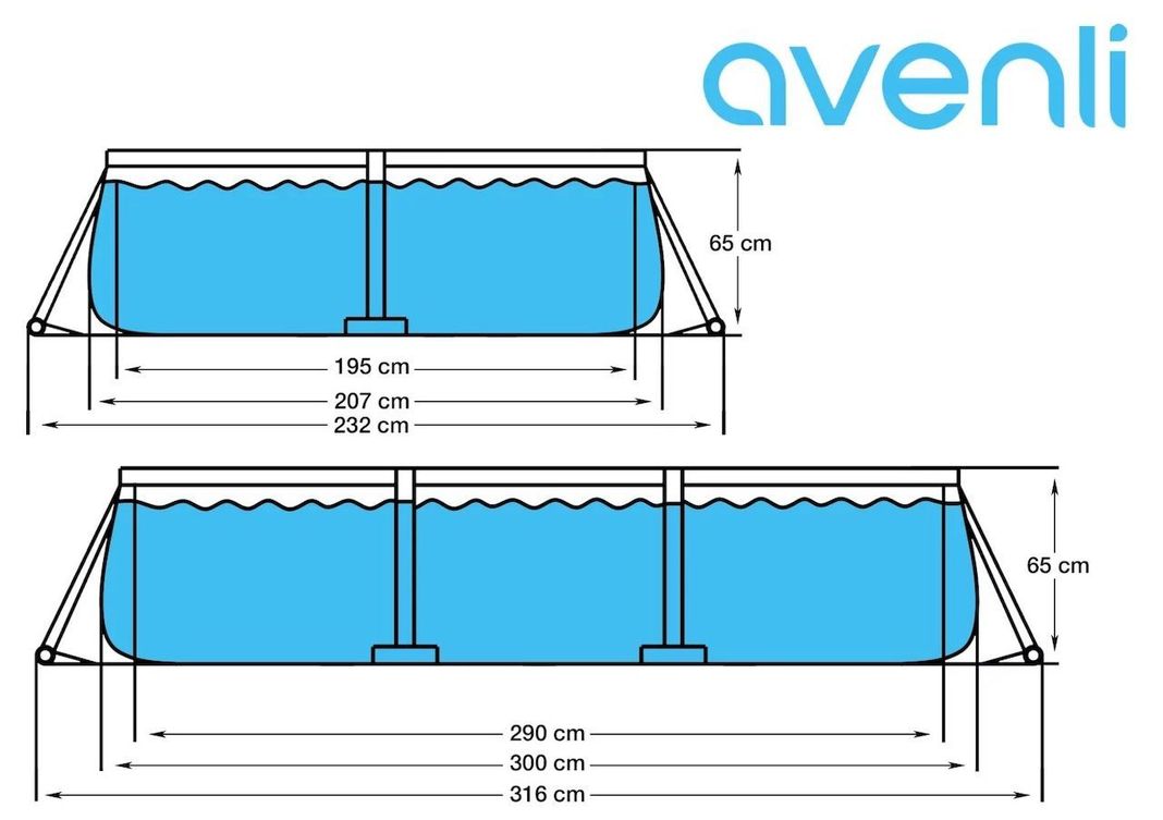Piscina Estructural rectangular 17773 1/1-2