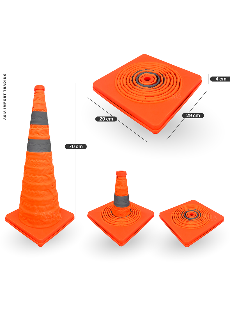 Cono de Emergencia Retractil 70cm-1