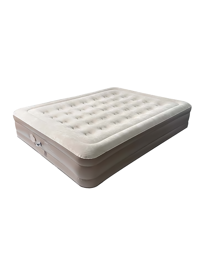 Cama Inflable 2 plazas con inflador incorporado-0