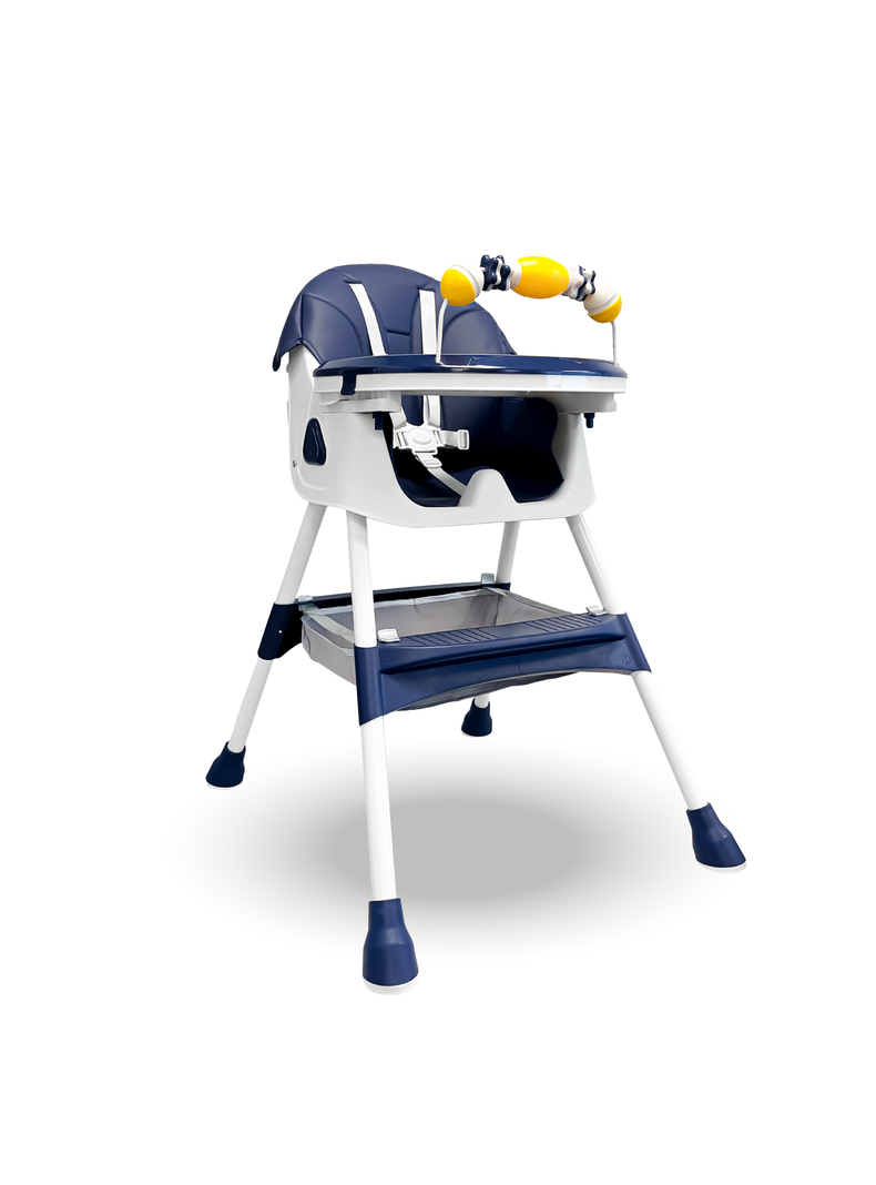 Silla de Comer Infantil color Azul-0