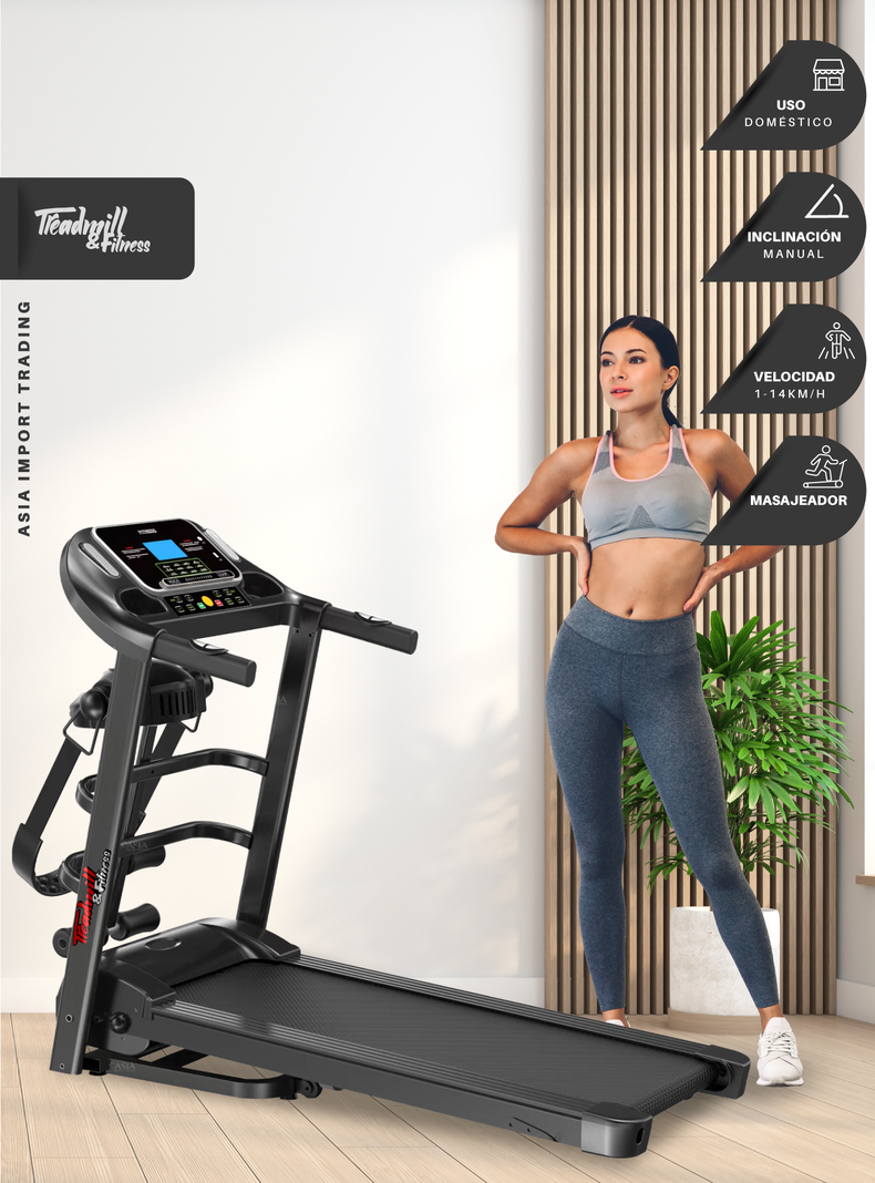 Trotadora Multifuncional Treadmill T900-2