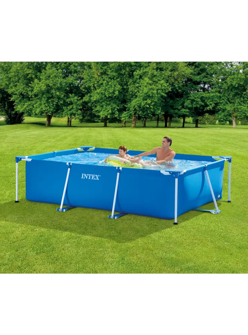 Piscina Estructural Rectangular Intex 2,6m x 1,6m x 0,65m 2282 Lts-1