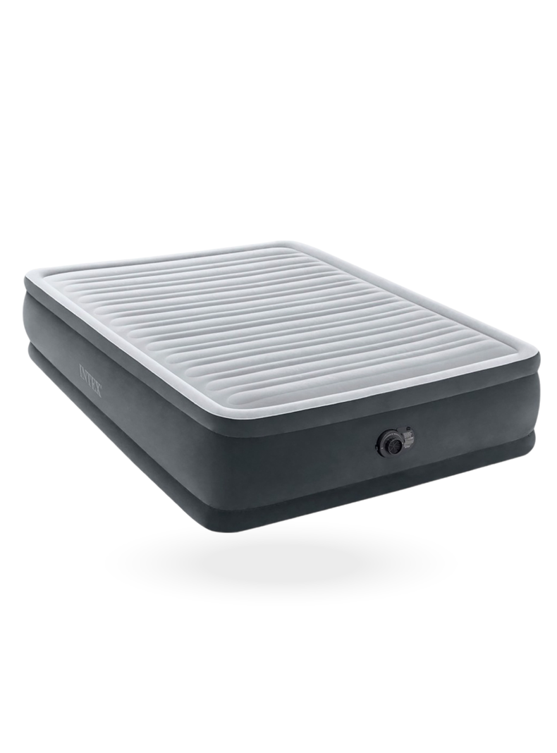 Colchon Inflable Electrico Intex Deluxe 1,52 x 2,03 x 0,33 m-0