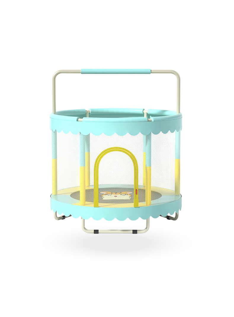 Mini Trampolin Cama Elastica Para Niños 150 cms PWRFitness-0