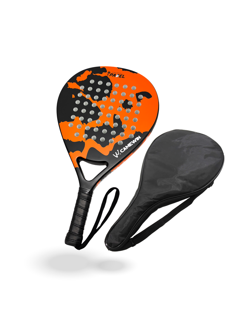 Pala de Padel Naranjo con Negro Modelo 4003-0