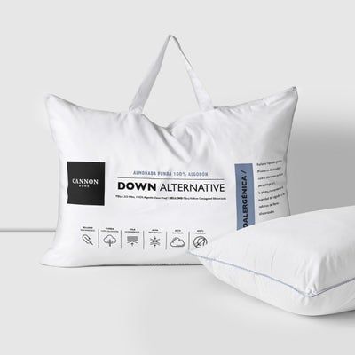 Almohada Cannon Home Down Alternative – Microfibra Ultra Suave-0