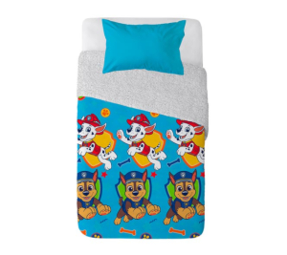 Plumón Infantil Sherpa  ¡Perfecto para Noches Frías! Paw Patrol-0