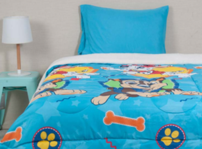 Plumón Infantil Sherpa  ¡Perfecto para Noches Frías! Paw Patrol-1