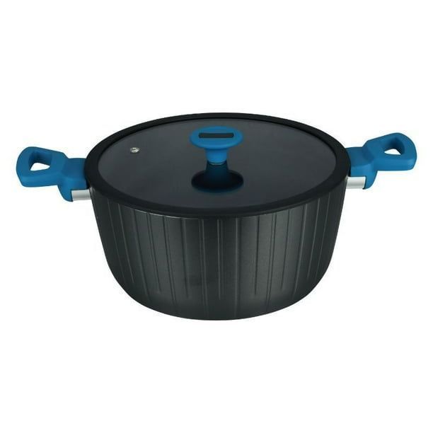Olla Camden 24 cm Azul-1