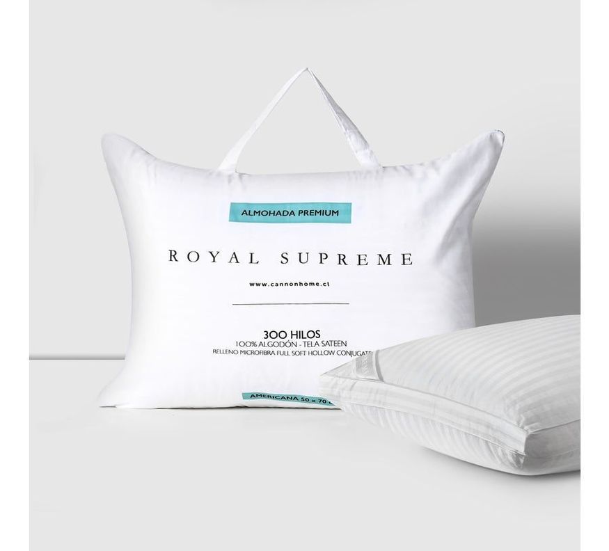 Almohada Microfibra Premium Royal Supreme-0