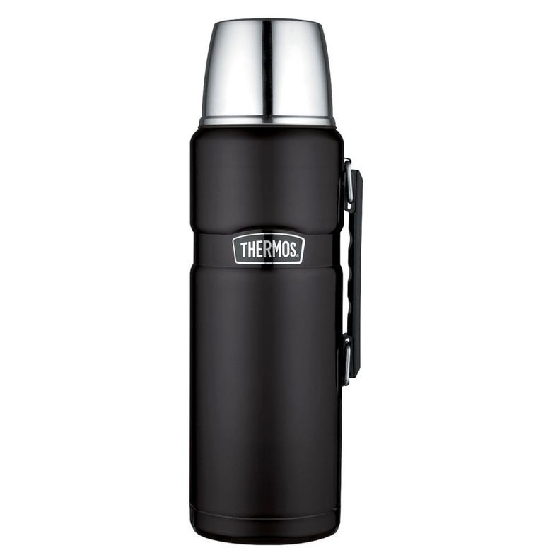 Termo Líquido Thermos King 2.0L Acero Inoxidable Negro-0
