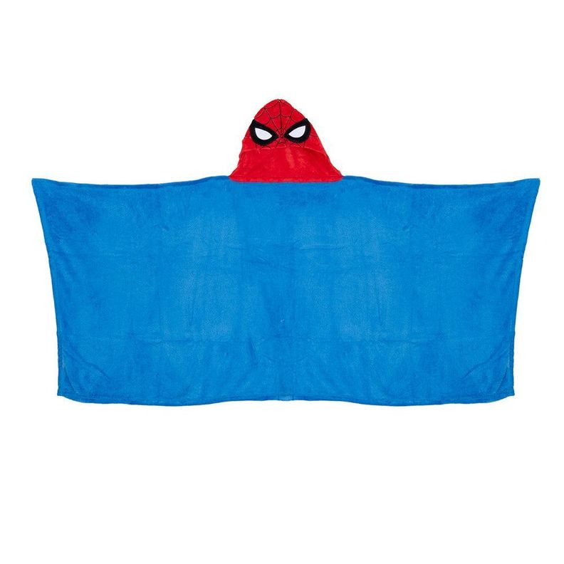 Manta Infantil Capucha 3D Spiderman-1