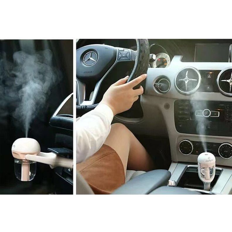 Mini Humidificador y Purificador de Autos 12v-2