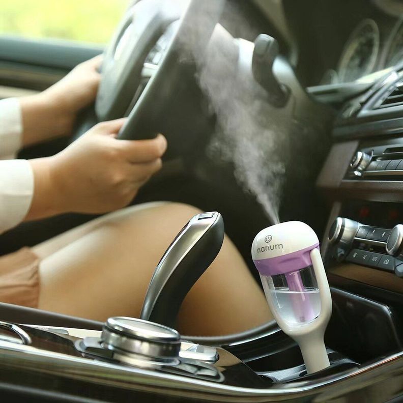 Mini Humidificador y Purificador de Autos 12v-3