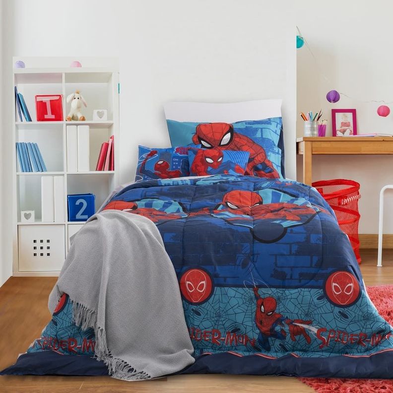 Plumón Microfibra Infantil 1.5 Plazas Spider Man-2