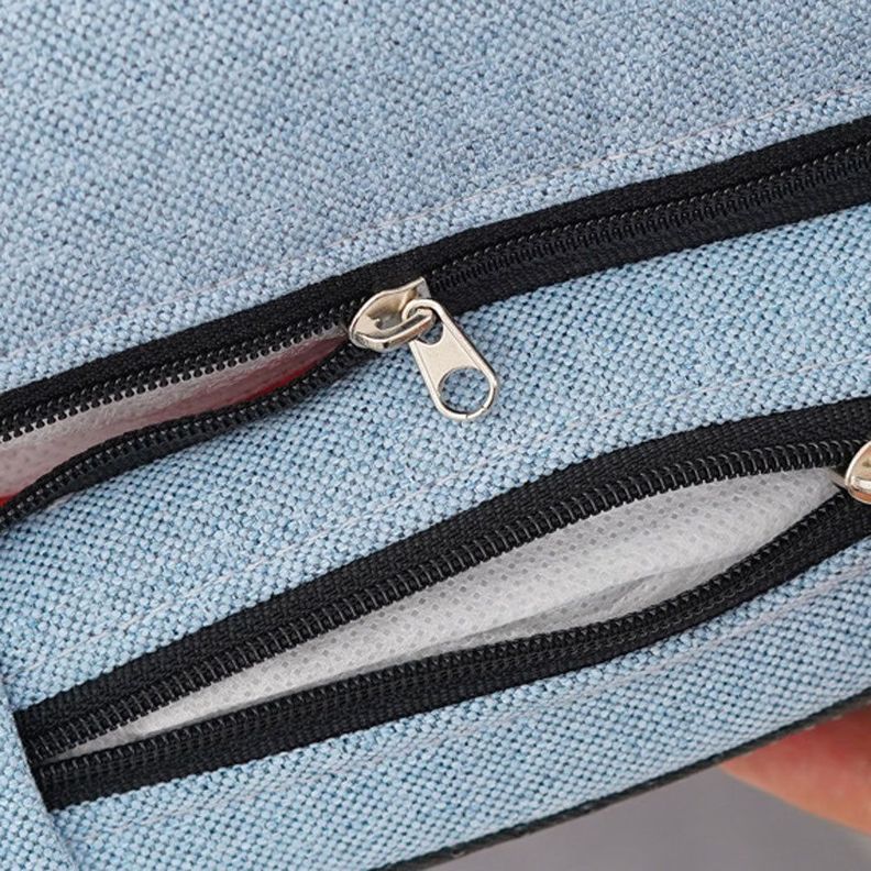 Cama Colchón Ortopédico para Perros 80x60cm Azul-2