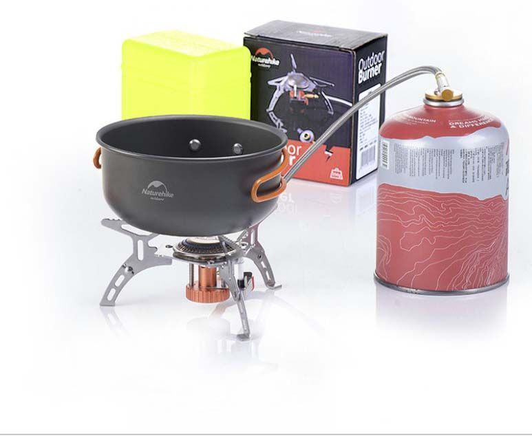 Cocinilla a Gas Para Camping Con Encendido Automatico-2