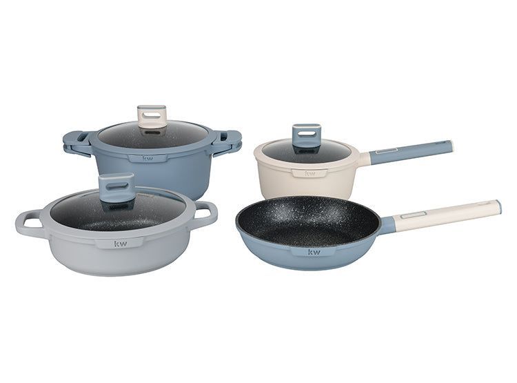 Batería de Cocina Chelsea 9 Piezas – Aluminio Fundido-0
