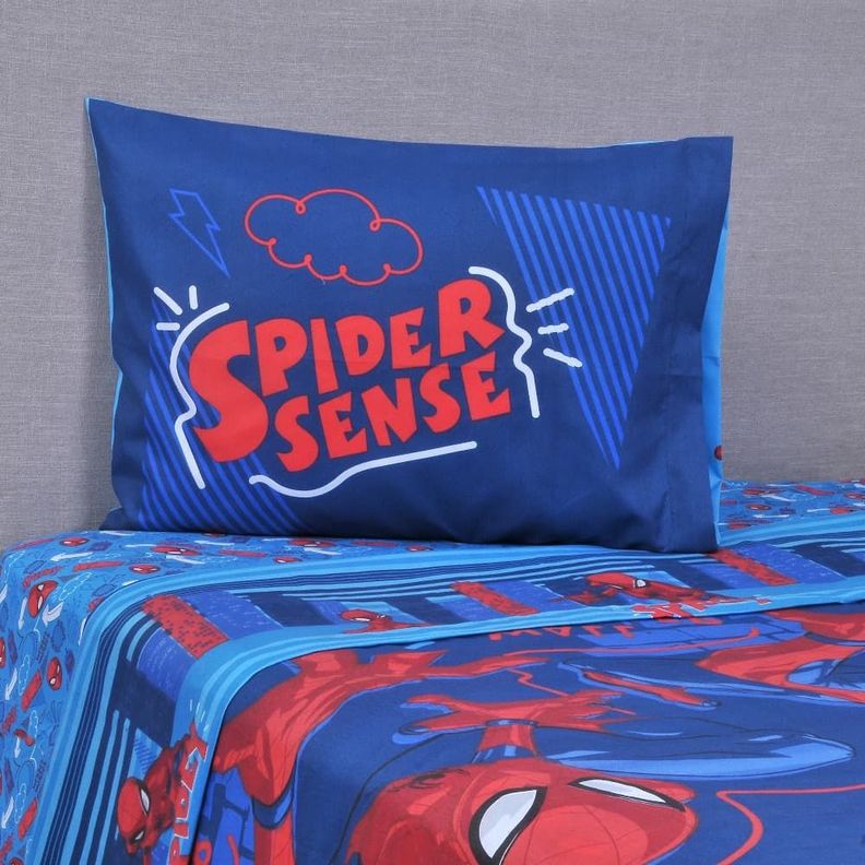 Juego de Sábanas Infantiles Microfibra 1.5 Plazas Spider Man-0