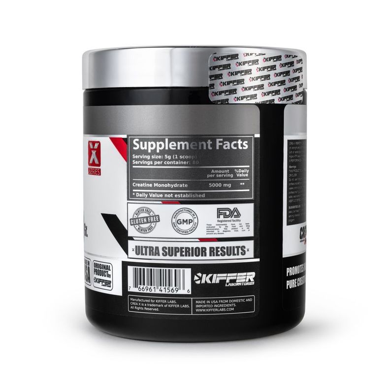 CREATINA MONOHIDRATADA CREAX - 400 GRS - KIFFER LABS-1