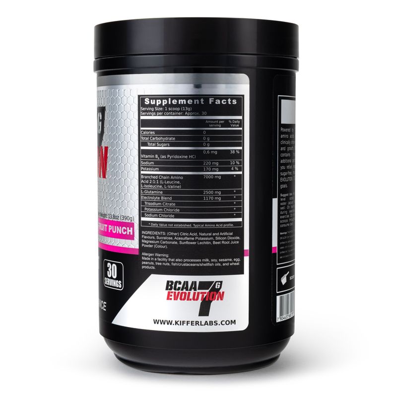 BCAA EVOLUTION 7G  30 SERVICIOS FRUIT PUNCH-1