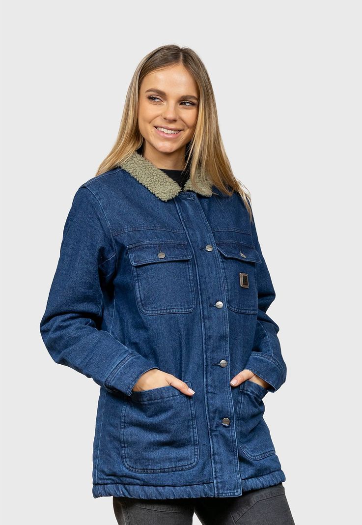 Chaqueta Jeans Chiporro Perambulate V2 Azul Oscuro Falcone-3