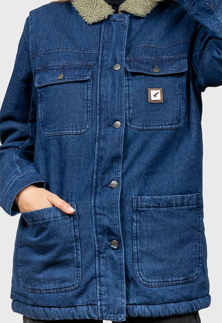 Chaqueta Jeans Chiporro Perambulate V2 Azul Oscuro Falcone-5