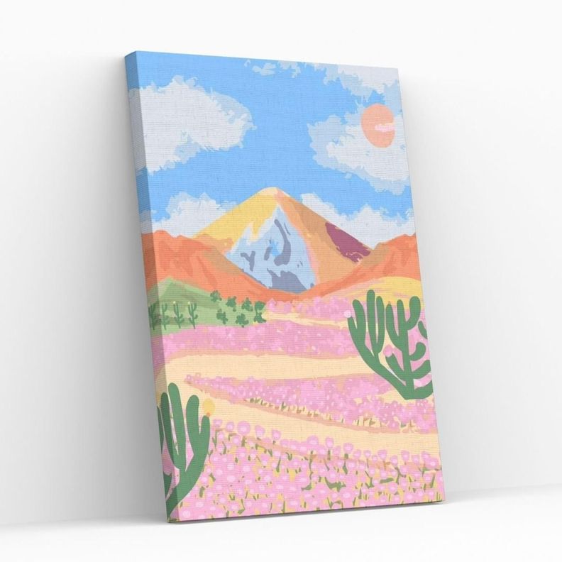 Pintura con diamantes Atacama Mágico - Diamond painting 40x50 Cm-0
