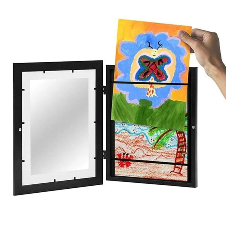 Marco De Arte Para Niños Con Dibujos Intercambiables-0