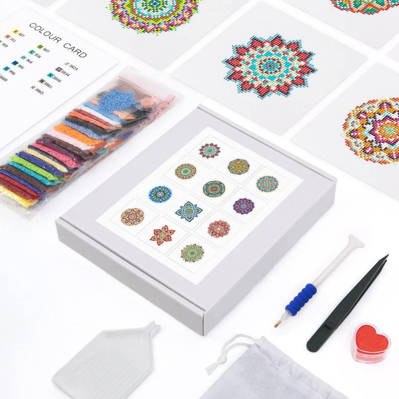 Colección Kit Diamond Painting - Mandala-1