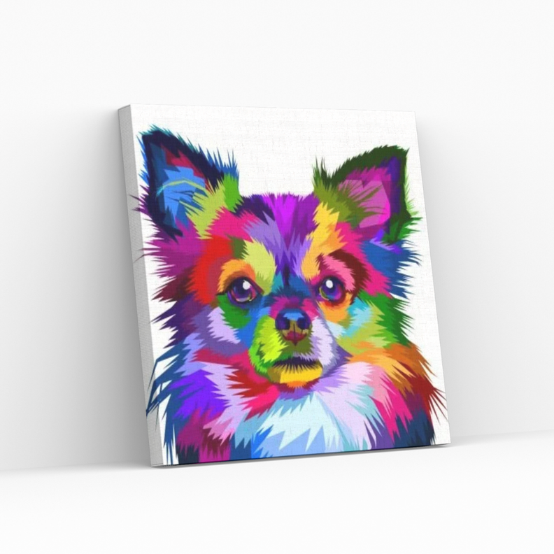 Diamond Painting en bastidor 30x30cm Pome Pop-0