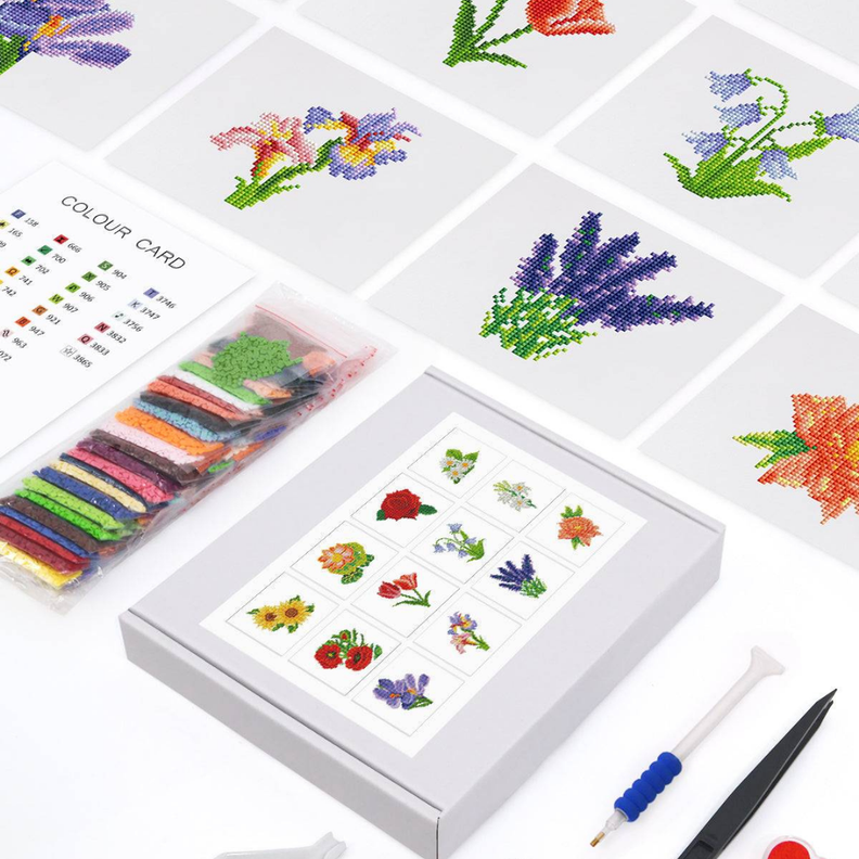 Colección Kit Diamond Painting - Floral-1