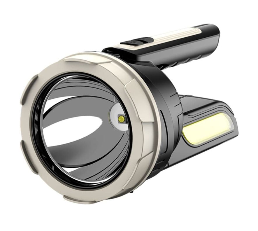LINTERNA POTENTE BRILLO LED RECARGABLE MULTIUSOS LUZ LATERAL-0