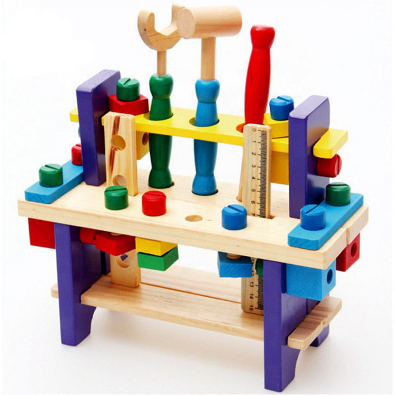 Banco de Herramientas de Madera para Ni os Montessori