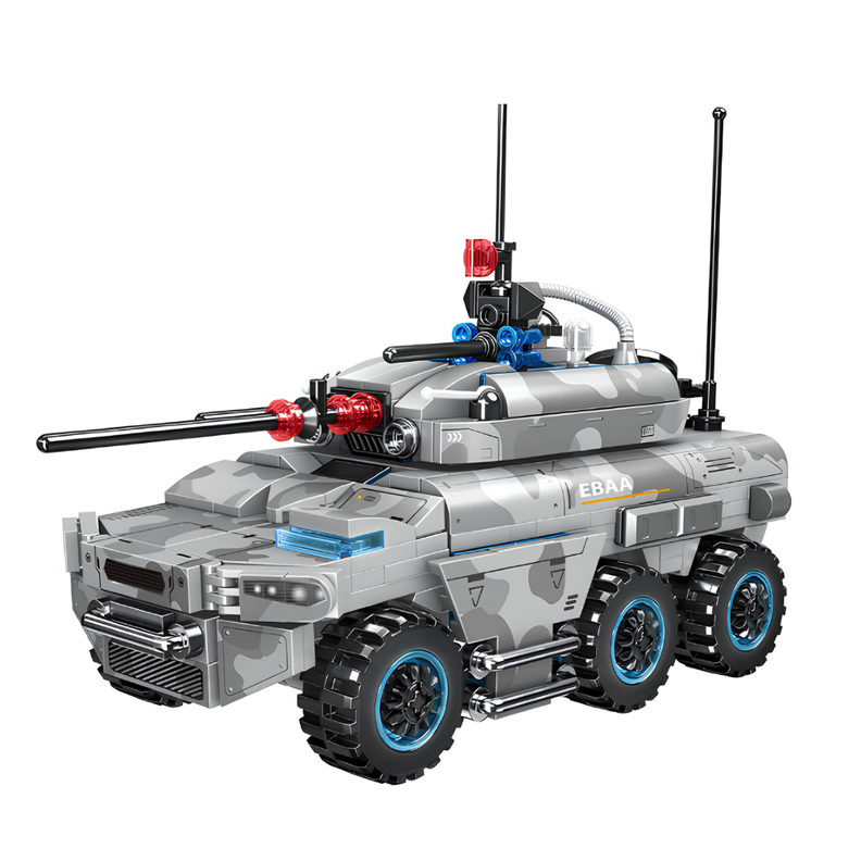 Camion Militar Armable K3150 383 Piezas Bloques de Construccion