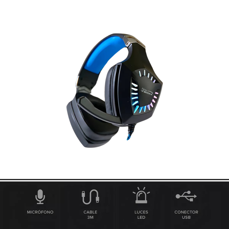 AUDIFONOS GAMER NJOY-TECH RGB-4