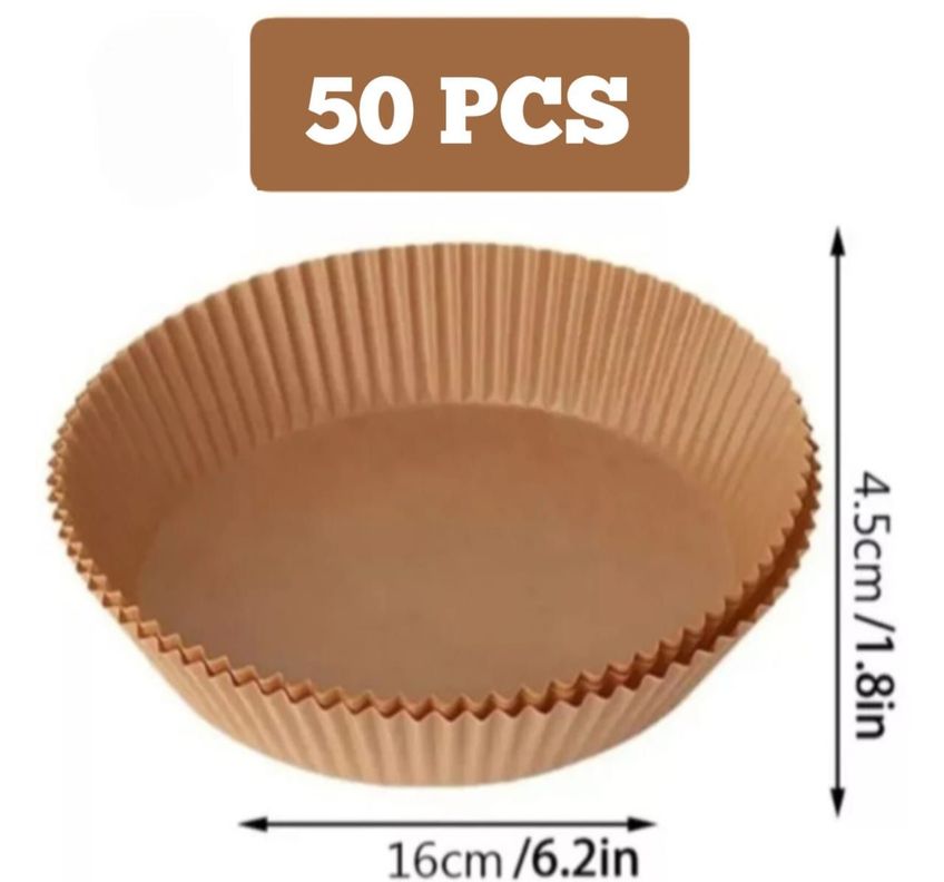 PACK PROTECTOR AIRFRYER FORRO PAPEL ANTIADHERENTE FREIDORA 100UND-4