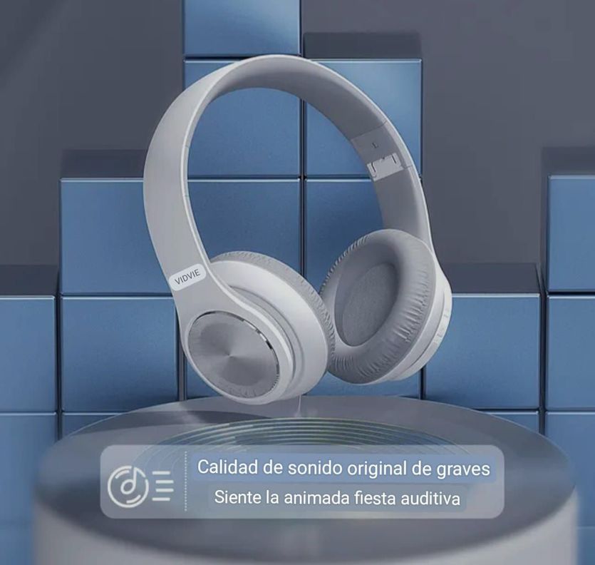 AUDÍFONOS ESTÉREO ALTA DEFINICIÓN WIRELESS HEADPHONE - VIDVIE-3